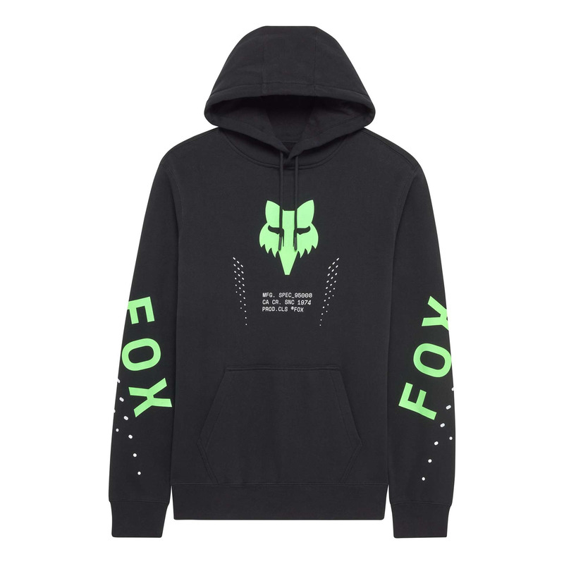 Sweat à capuche Fox Racing Shield black
