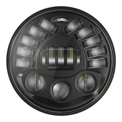 Phare JW Speaker modèle 8791 adaptatif Ø18 cm Headlights 1600 lumens avec patte de fixation noir