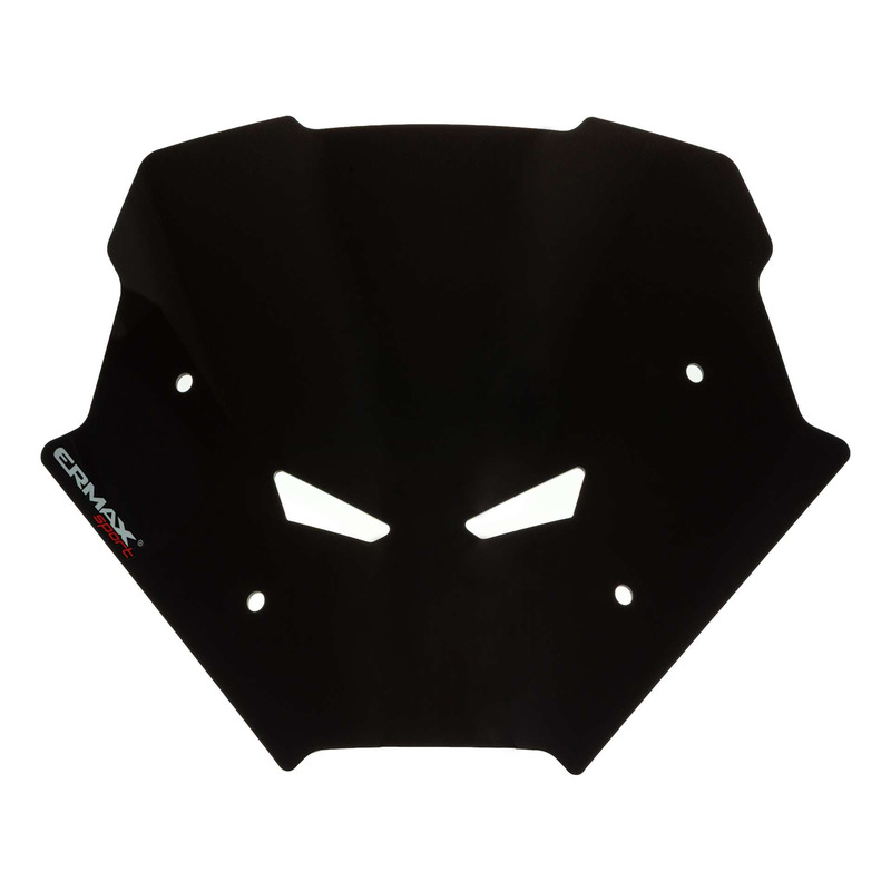Bulle Ermax Hypersport 33 cm Honda Forza 750 2025 noir foncé opaque