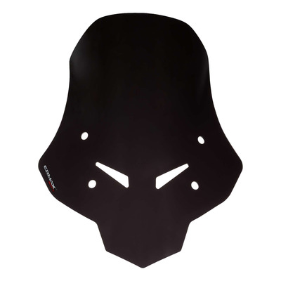 Pare-brise taille origine Ermax Honda CB 500 X 16-18 noir foncé opaque