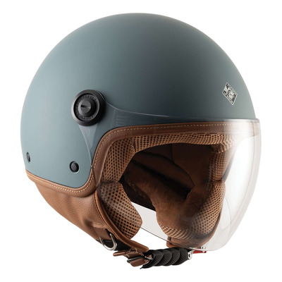 Casque jet Tucano Urbano EL’JETTIN 6.0 petrol blue