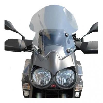 Pare-brise Bullster haute protection 56 cm incolore Moto Guzzi 1200 Stelvio 11-14