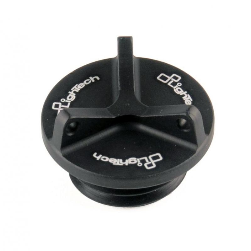 Bouchon de remplissage d’huile moteur Lightech noir Ø M25x1,25 mm 3