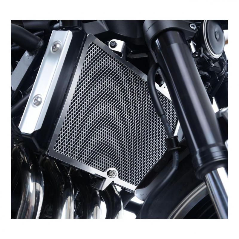 Protection de radiateur aluminium noir R&G Racing Kawasaki Z 900 RS 18-20