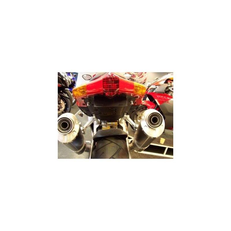 Support de plaque d’immatriculation R&G Racing noir Honda X-ADV 750 17-18