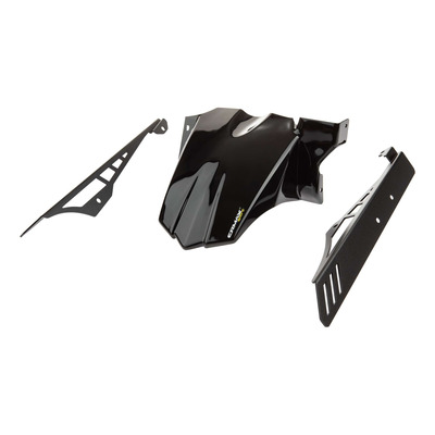 Garde boue arrière Ermax Evo noir brillant Yamaha T-Max 560 22-25