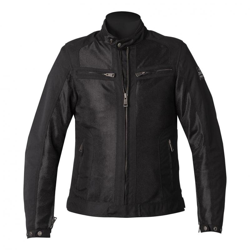 Blouson textile femme Helstons Spring Mesh noir- M