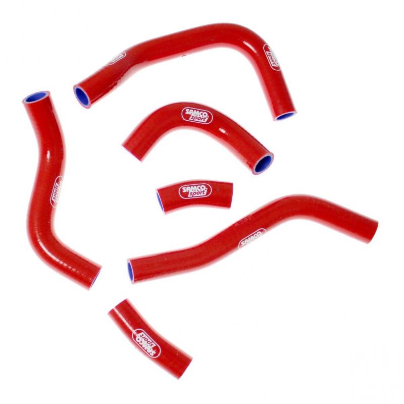 Durites de radiateur Samco Sport type origine Honda CRF 450R 13-14 rou
