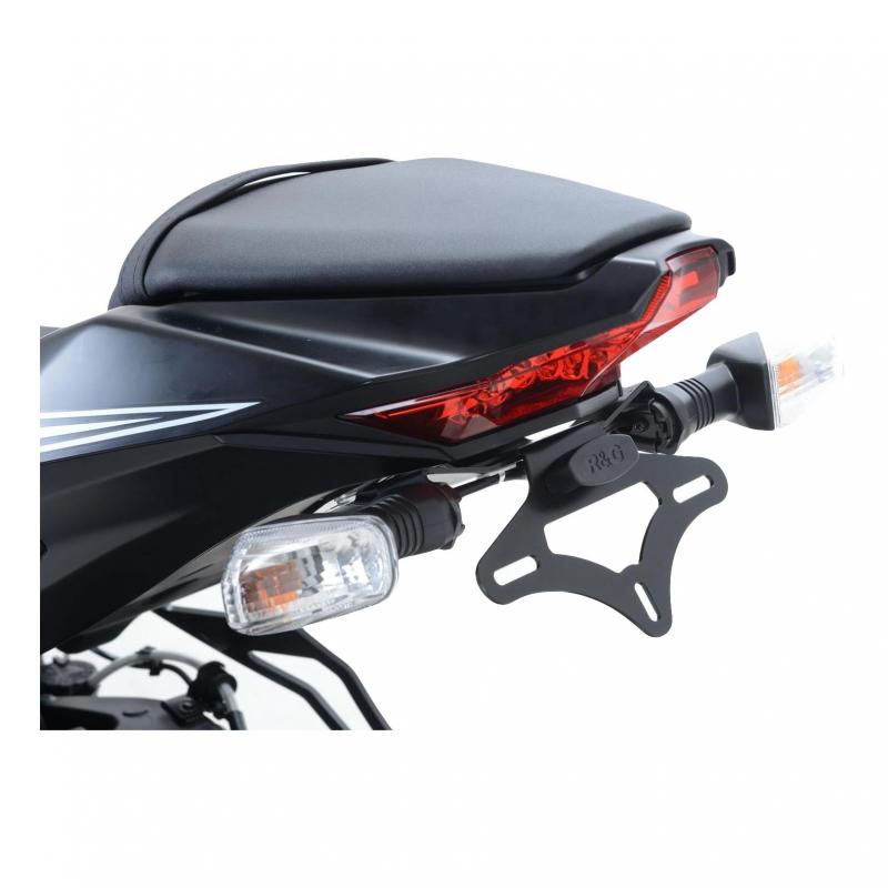 Support de plaque d’immatriculation R&G Racing noir Honda NC 750 X 1
