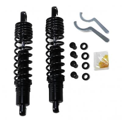 Amortisseurs arrières Shocks Ajustable 330mm 13'' Harley Davidson Sportster 86-03 noir
