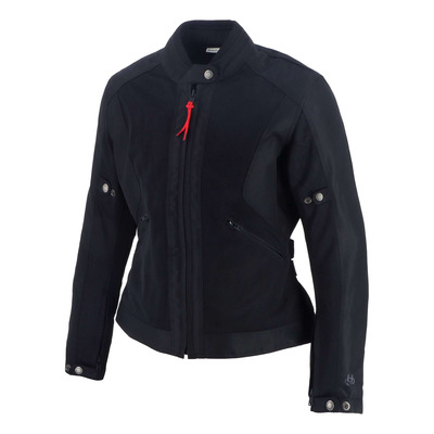 Blouson textile femme Helstons Stoner Evo Air Girl noir