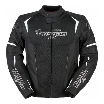 Blouson textile Furygan Ultraspark 3en1 noir/blanc