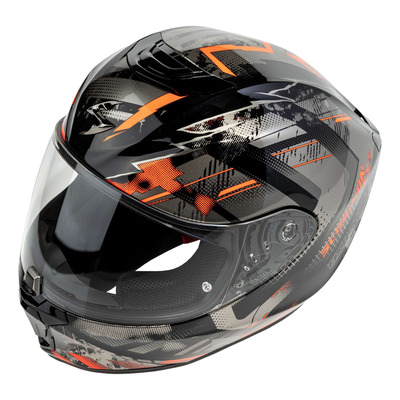 Casque intégral Scorpion Exo-391 Clutter black/red