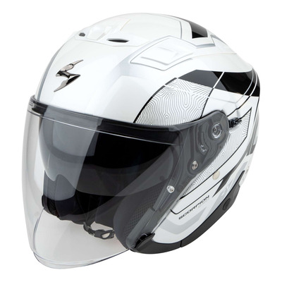 Casque jet Scorpion Exo-Z1 Vue white/black/silver