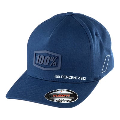 Casquette 100% Shadow X-Fit navy