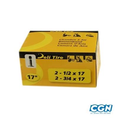 Chambre à Air 17 2 3/4x17 Vs Deli valve Droite