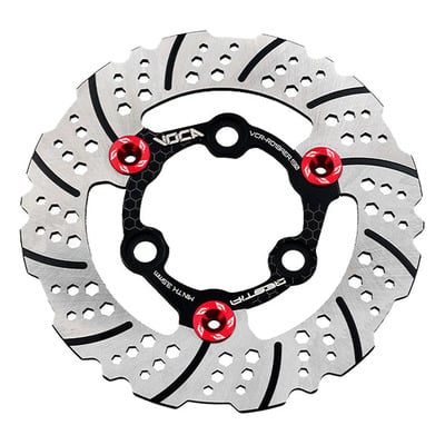 Disque de frein Voca Racing avant flottant Ø190 œillets rouge Booster/Aerox