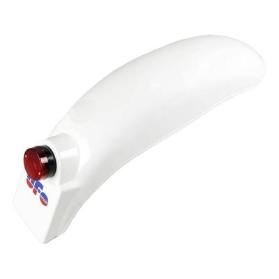 Garde-boue arrière avec feu UFO KTM 240 MX 75-76 blanc