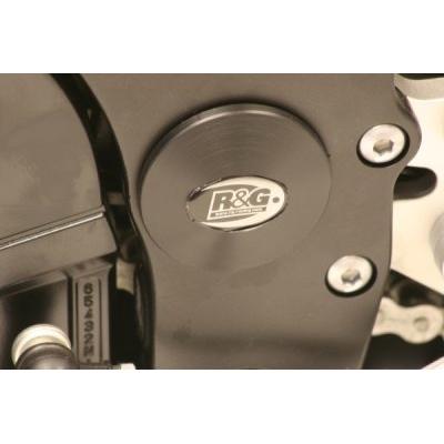 Insert de cadre inférieur gauche R&G Racing noir Suzuki GSX-R 1000 07-08