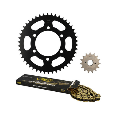 Kit chaîne Afam 15x46 Ducati 600 Monster 1998-01