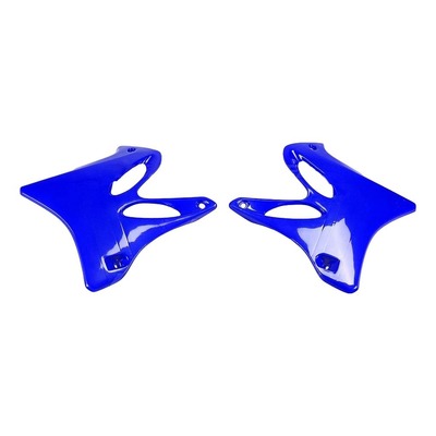 Ouïes de radiateur UFO Yamaha 250 YZ 02-14 bleu reflex