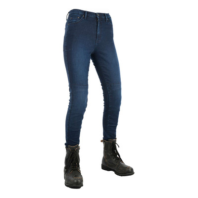 Pantalon textile femme Oxford Super Jegging WS indigo – Standard