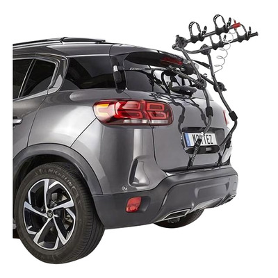 Porte-vélos sur hayon 5 sangles Mottez Shiva 2 vélos adapté VAE
