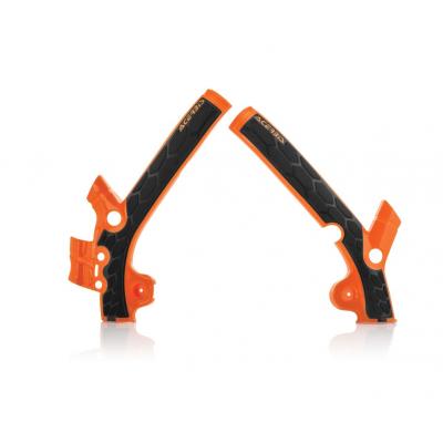 Protection de cadre Acerbis X-grip KTM 85 SX 13-17 Orange Brillant