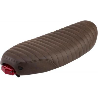 Selle Black Slammer marron pour Triumph Bonneville T100 02-16
