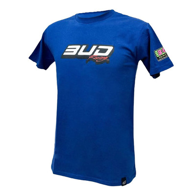 Tee-Shirt Bud Racing Logo bleu marine