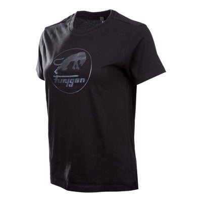 Tee-Shirt femme Furgan Corpo Lady Logo noir/noir