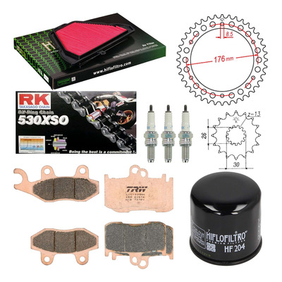 Kit entretien NF Prokit premium Triumph Speed Triple 1050 2005-07