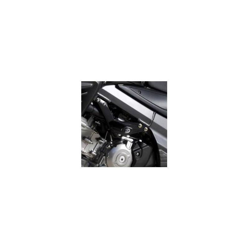 Tampons de protection R&G Racing Aero noir Suzuki DL650 V-Strom 12-18