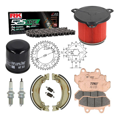 Kit entretien NF Prokit premium Honda XL 600 Transalp 1988.