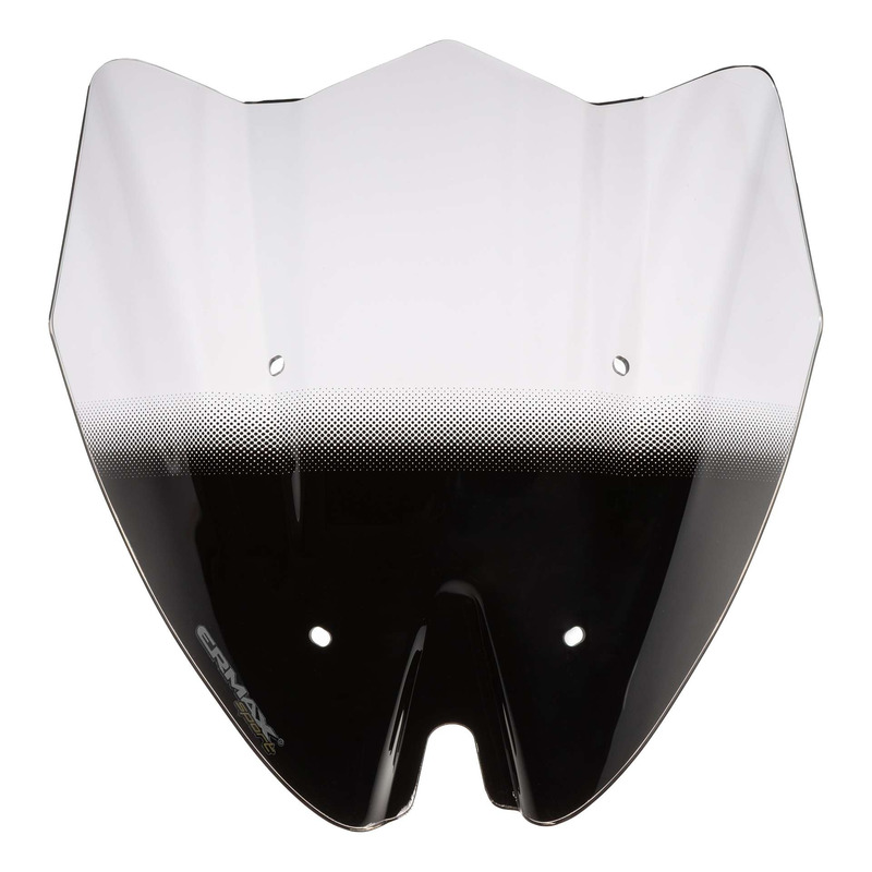 Saute-vent taille origine 28 cm Ermax Kawasaki Z 1000 10-13 gris