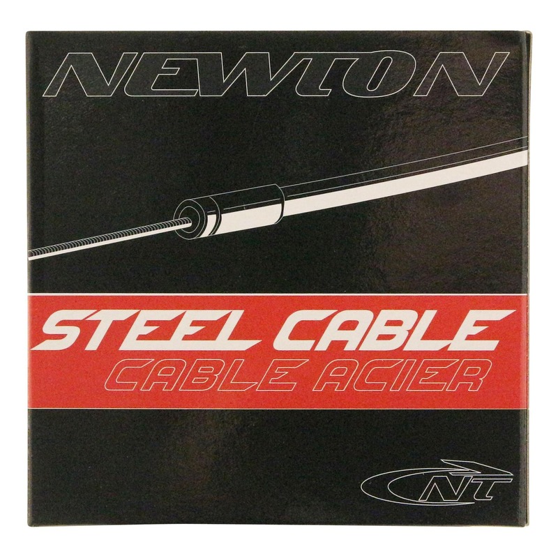 Câble de frein vélo Newton acier inox Ø1,5 mm (1,85 m) - Freinage vélo sur  La Bécanerie