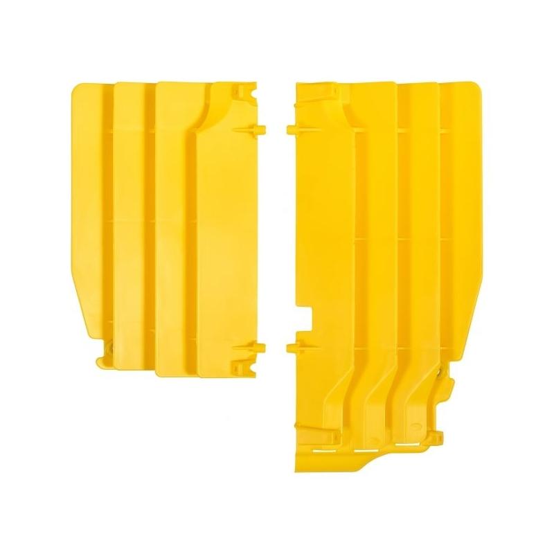 Caches de radiateur Polisport Suzuki 250 RM-Z 10-17 jaune