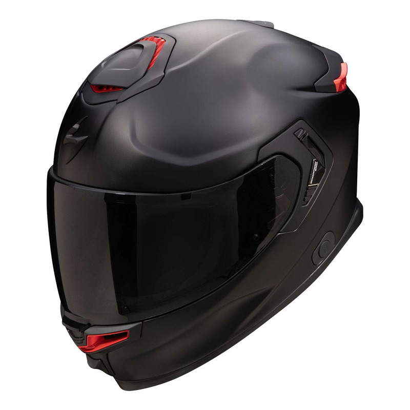 Casque intégral Scorpion Exo-GT SP Air Solid noir mat