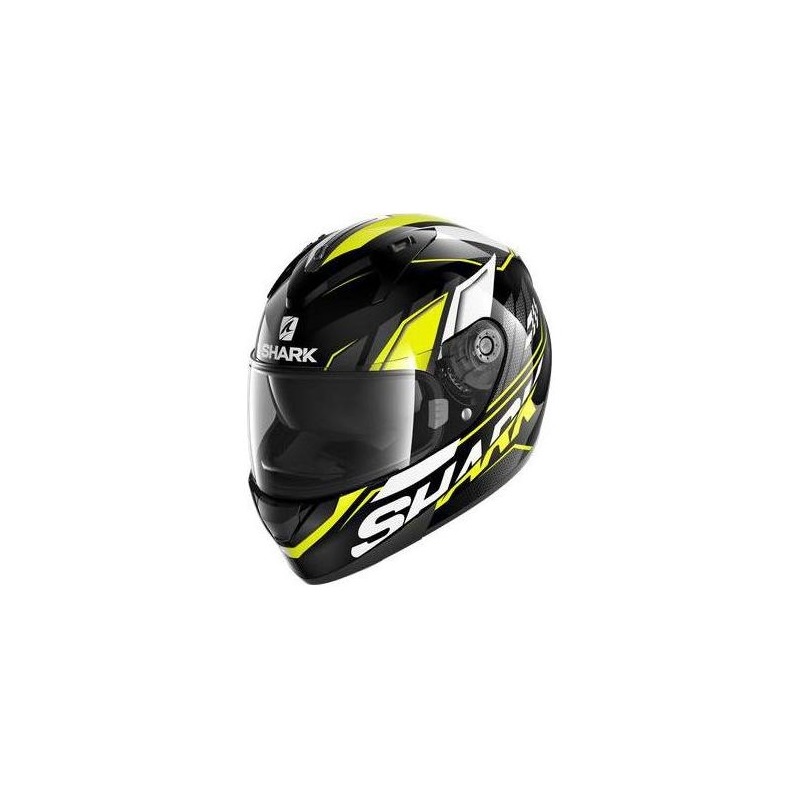 Casque intégral Shark Ridill 1.2 Phaz noir/jaune/blanc brillant- XS