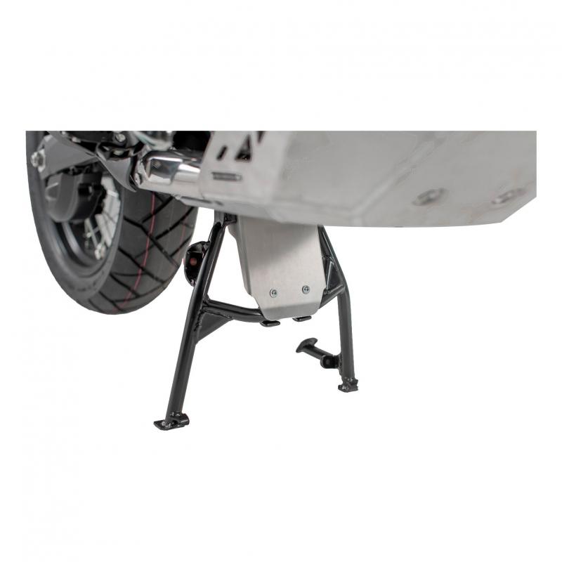 Extension de protection moteur SW-MOTECH pour béquille centrale gris