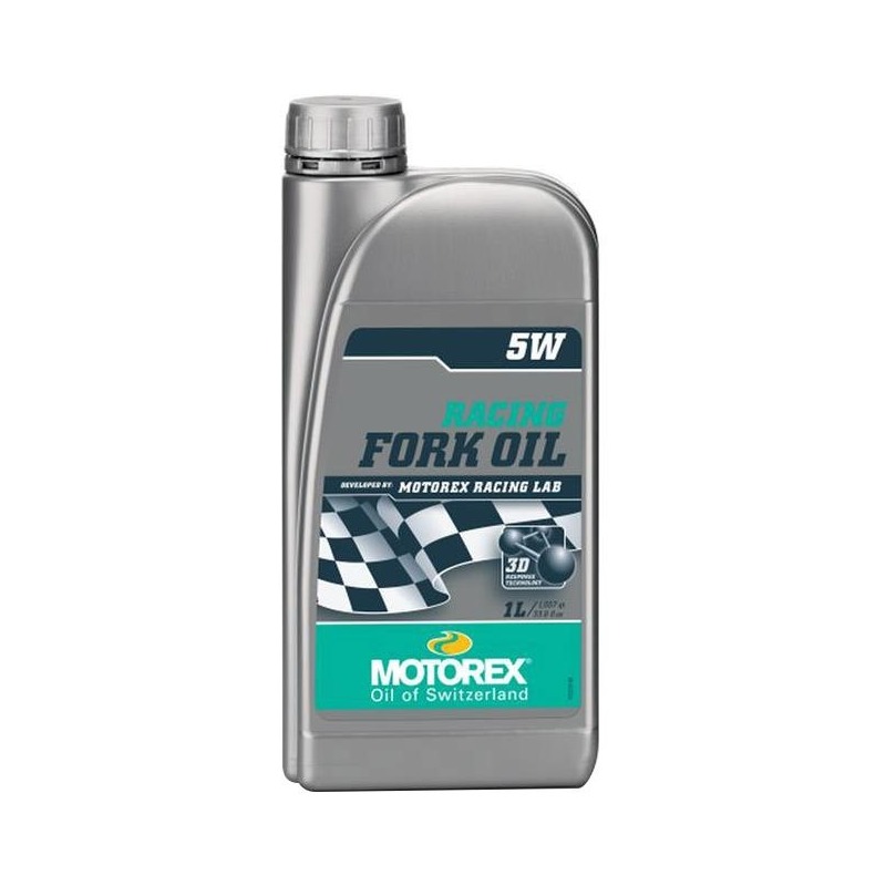 Huile de fourche Motorex Racing Fork Oil 5W 1L