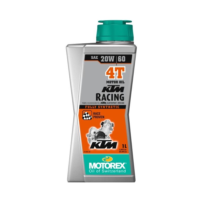 Huile moteur 4T Motorex KTM Racing 20W60 1L