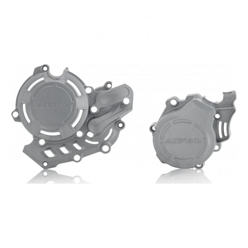 Kit de protections carters Acerbis X-Power KTM 450 EXC-F 17-19 argent