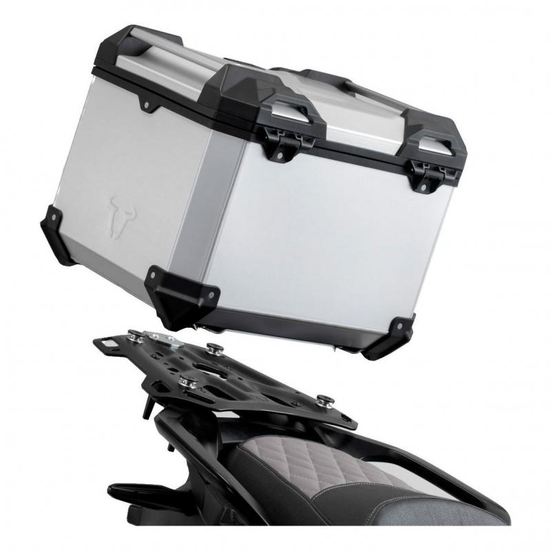 Kit Top-Case SW-MOTECH TRAX ADV 38L Gris Suzuki V-Strom 650 11-16