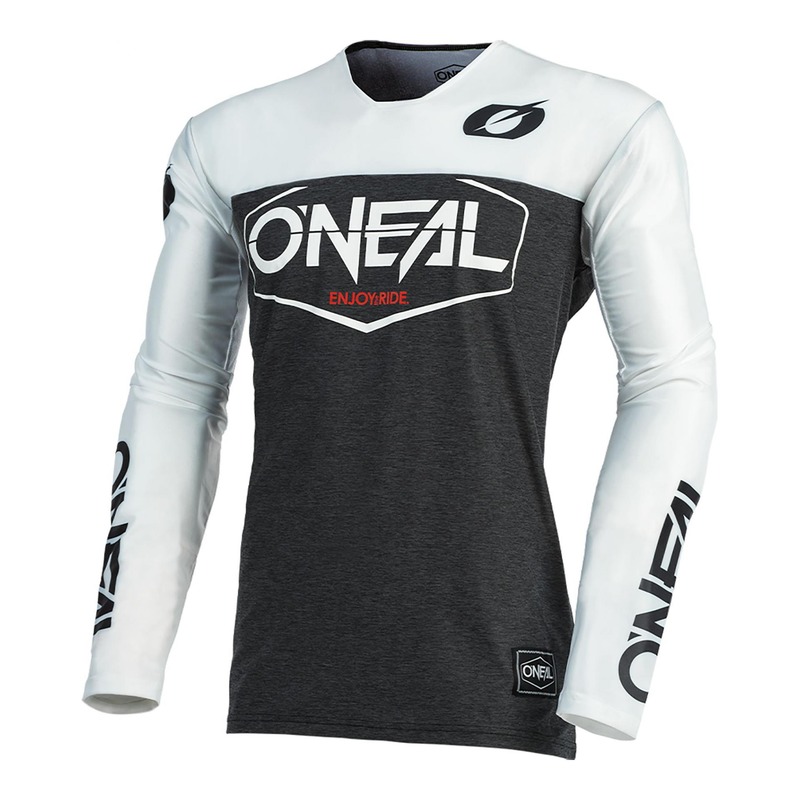 Maillot cross O'Neal Mayhem Hexx noir/blanc- S
