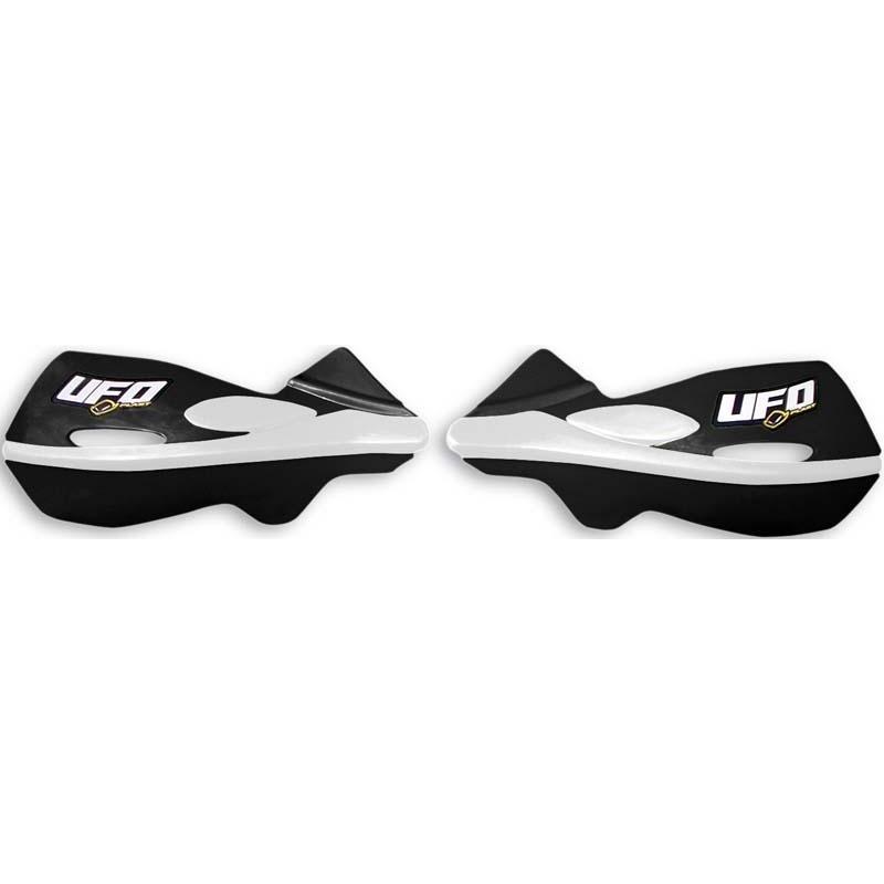 Paire de coques UFO pour protège-mains Patrol noir/blanc