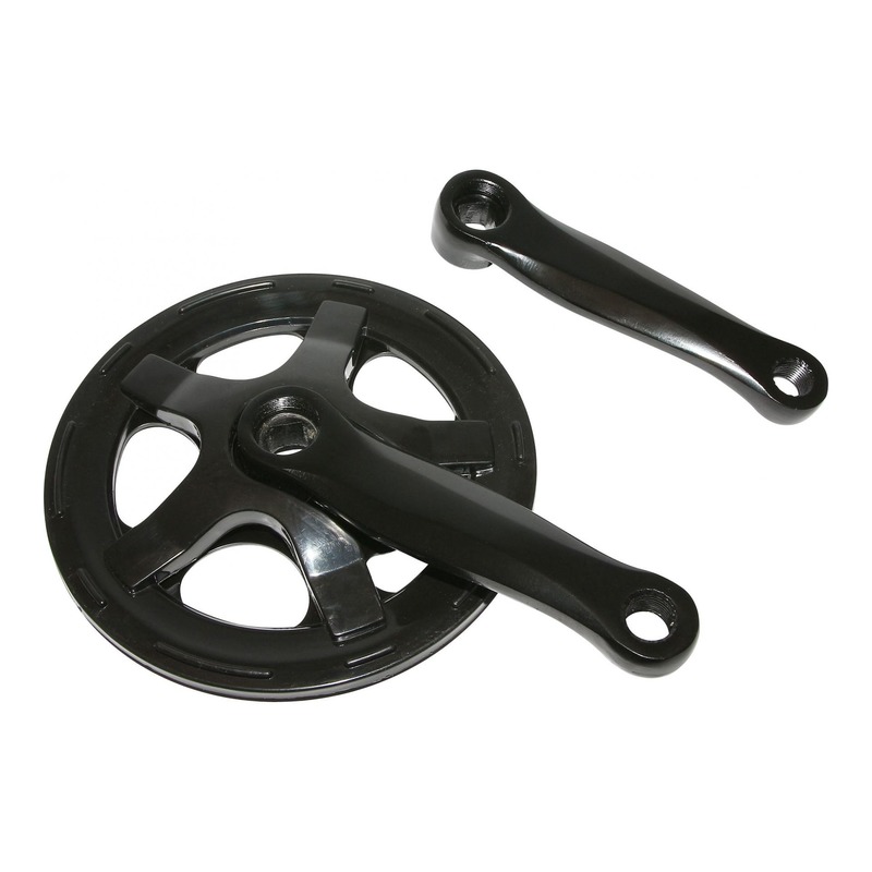 Pédalier VTT 5-6v et 1 plateau avec protege chaîne(40 dents)