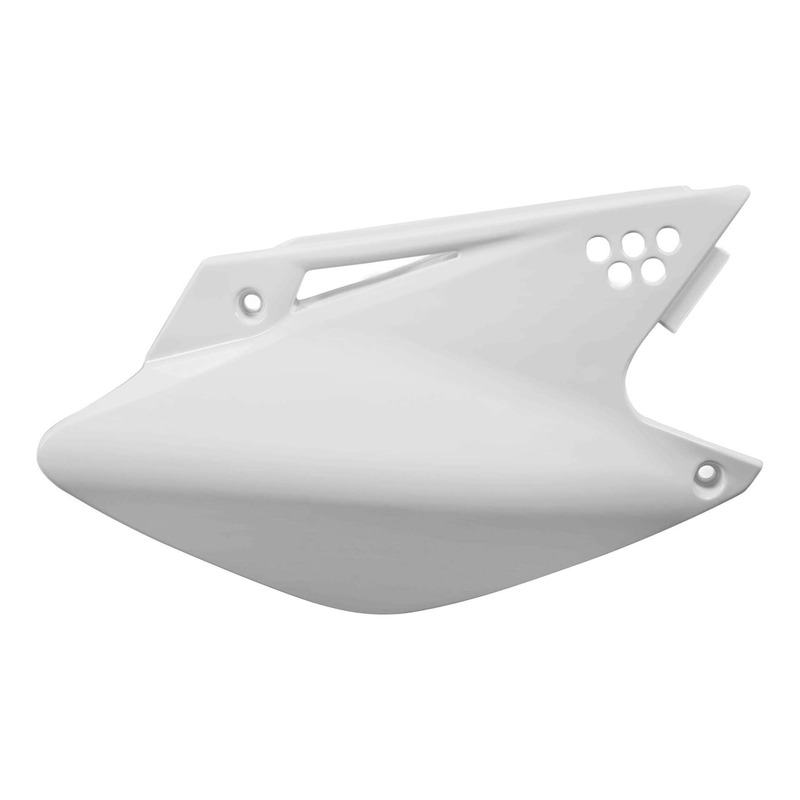 Plaques LatÃÂ©rales ACERBIS Blanc Ã¢   Kawasaki 250 KXF