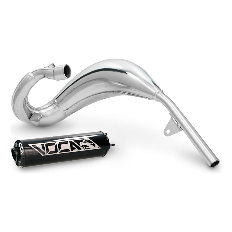 Pot Voca Racing Cross Chromed 50/70cc silencieux noir Beta 50 2021-