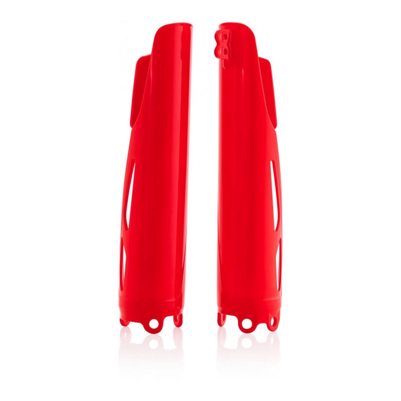 Protections de fourche Acerbis Honda CRF 450R 20-22 rouge Brillant